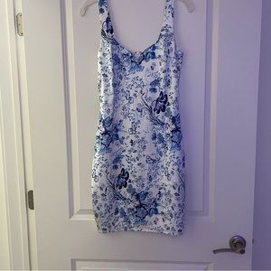 Floral mini dress